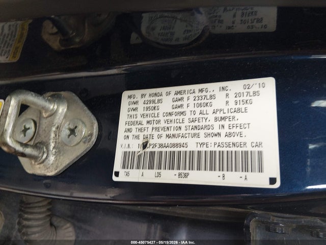 Honda Accord 2.4 Lx