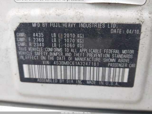 Subaru Legacy 2.5i Premium