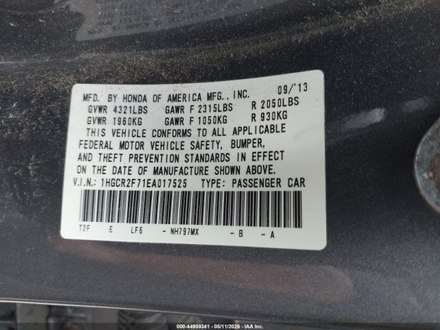 Honda Accord Ex