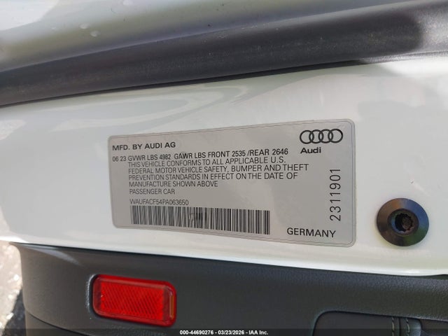 Audi A5 Premium Plus 45 Tfsi S Line Quattro S Tronic