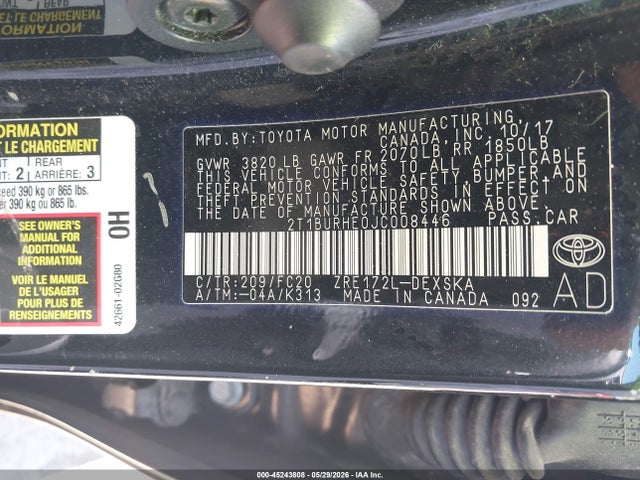 Toyota Corolla Se