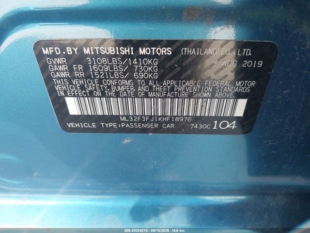 Mitsubishi Mirage Es