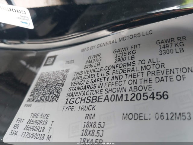 Chevrolet Colorado 2wd  Long Box Wt