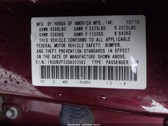 Acura TLX V6 Tech