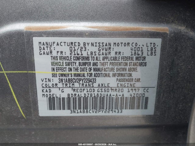 Nissan Sentra Sv Xtronic Cvt
