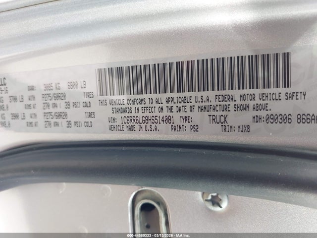 Ram 1500 Lone Star  4x2 5'7 Box