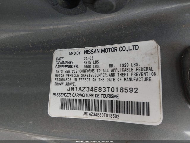 Nissan 350Z Track