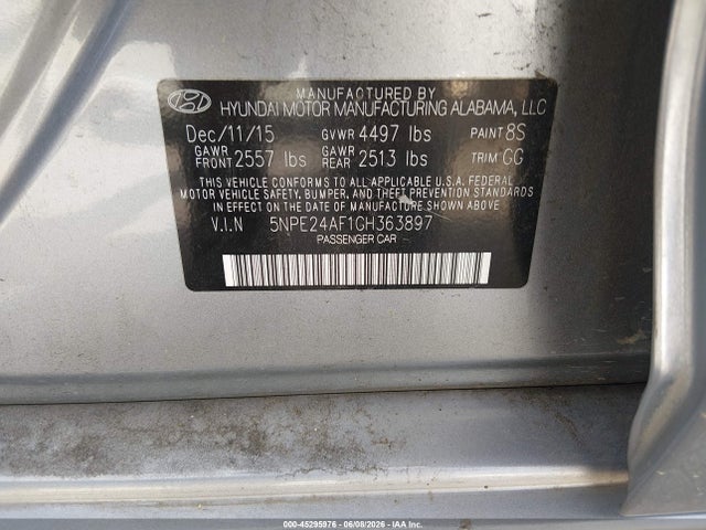 Hyundai SONATA Se