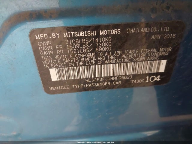 Mitsubishi Mirage Es