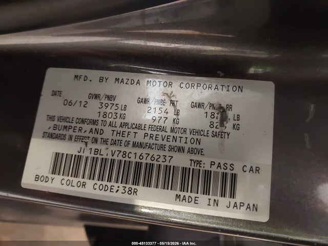 Mazda Mazda3 I Touring