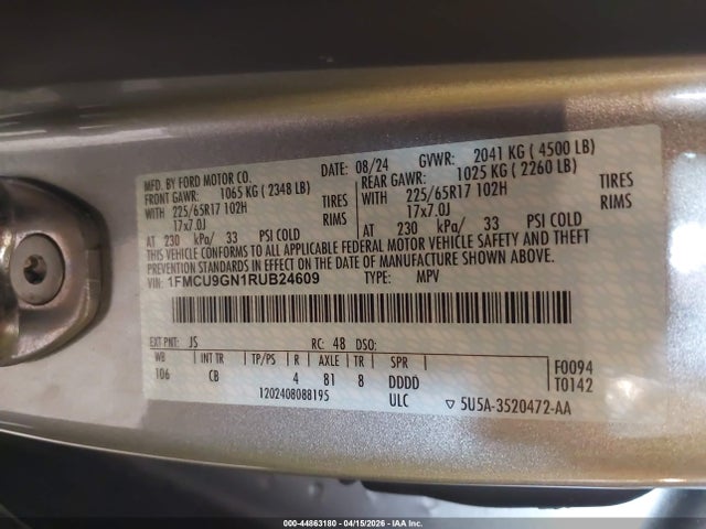 Ford Escape Active