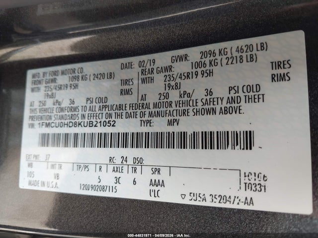 Ford Escape Sel