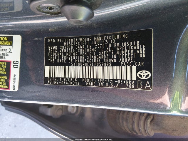 Toyota Corolla Le