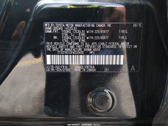 Toyota RAV4 Le
