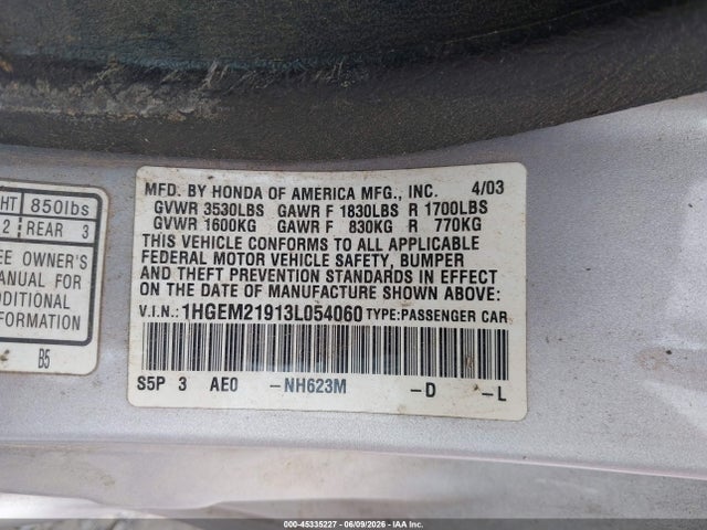 Honda Civic Ex