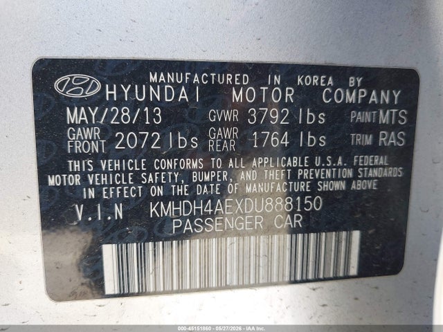 Hyundai ELANTRA Gls