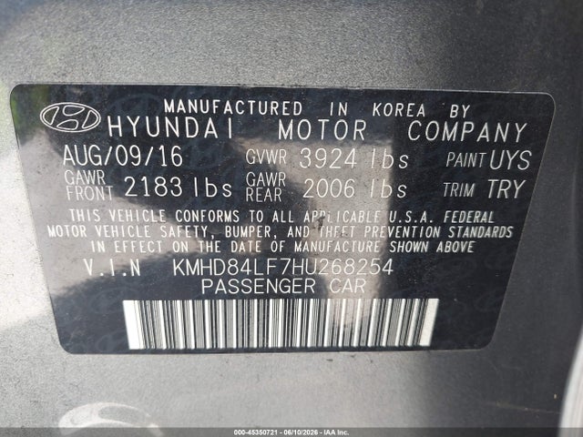 Hyundai ELANTRA Limited