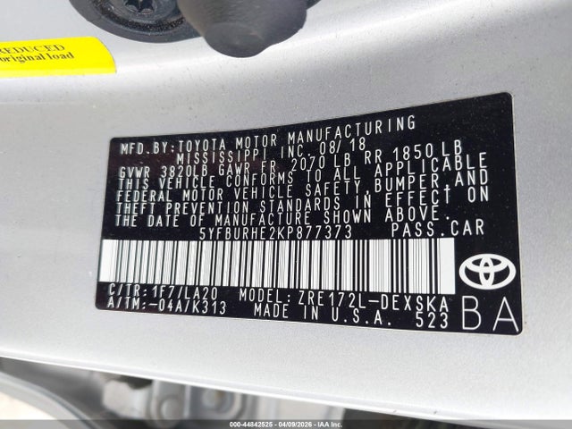 Toyota Corolla Xse