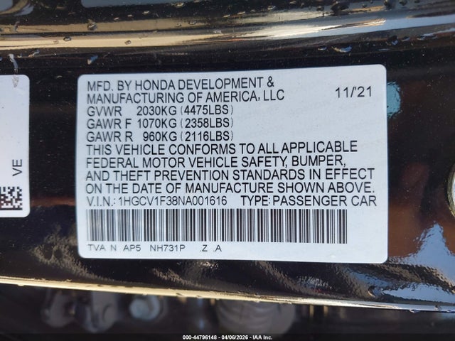 Honda Accord Sport