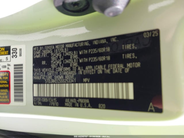 Toyota Sienna Xle
