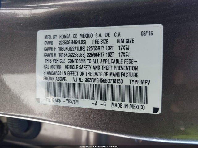 Honda CR-V Ex