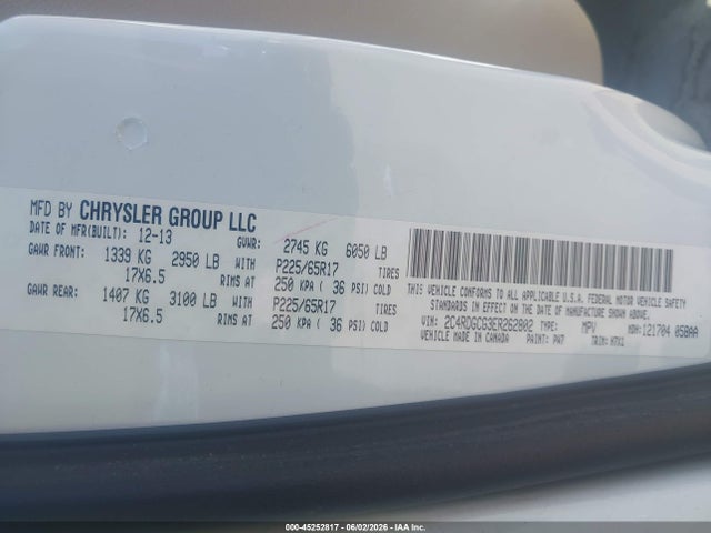 Dodge Grand Caravan Sxt