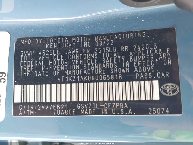 Toyota Camry Trd
