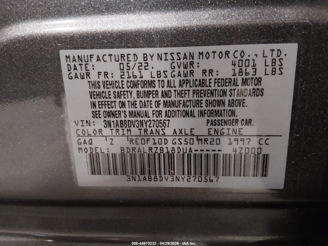 Nissan Sentra Sr Xtronic Cvt