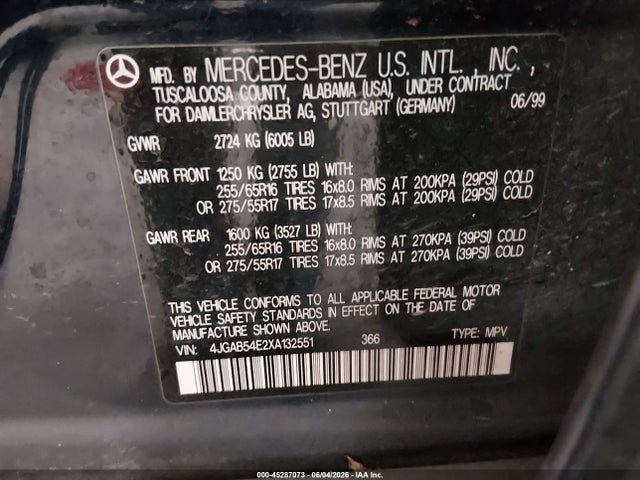 Mercedes-Benz M-Class 320