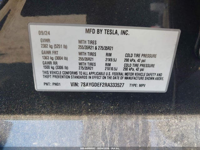 Tesla Model Y Performance Dual Motor All-wheel Drive