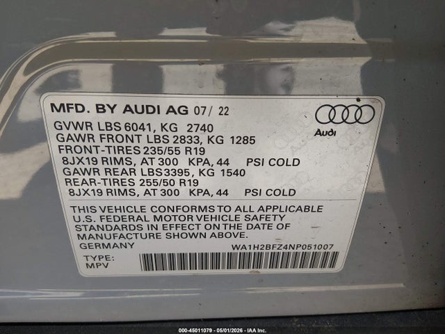 Audi Q4 Premium Plus 50 Quattro