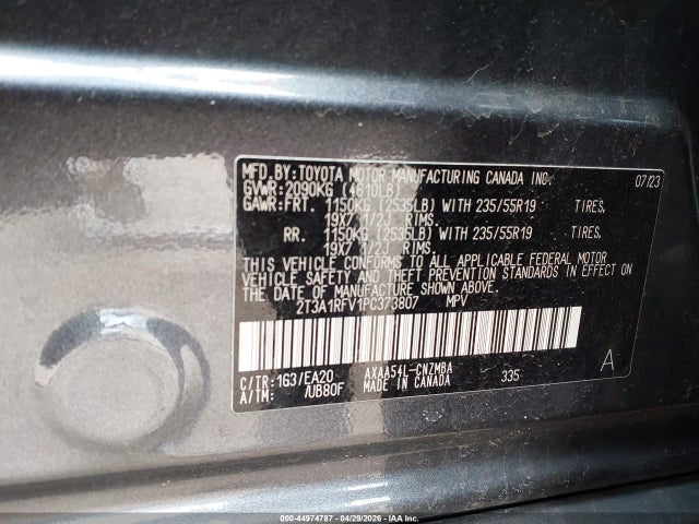 Toyota RAV4 Xle Premium