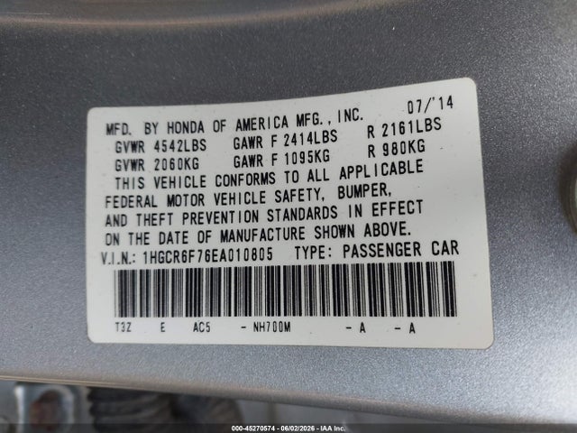 Honda Accord Touring