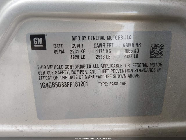 Buick LaCrosse Leather