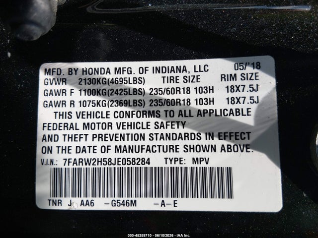 Honda CR-V Ex