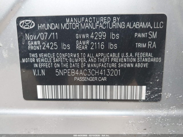 Hyundai SONATA Gls