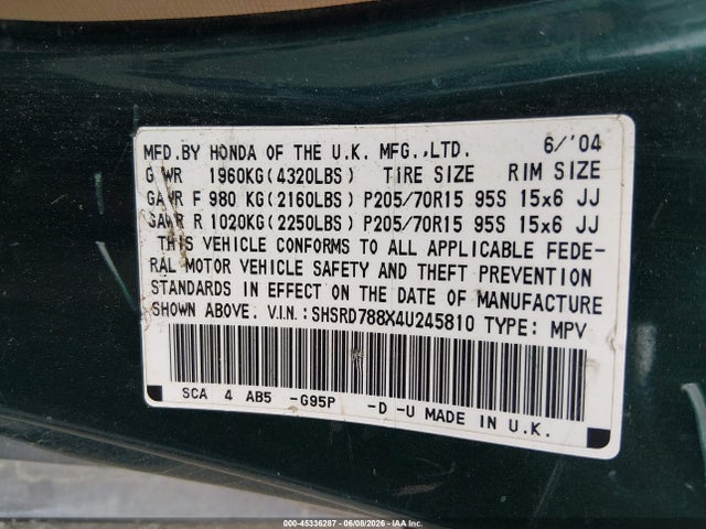 Honda CR-V Ex