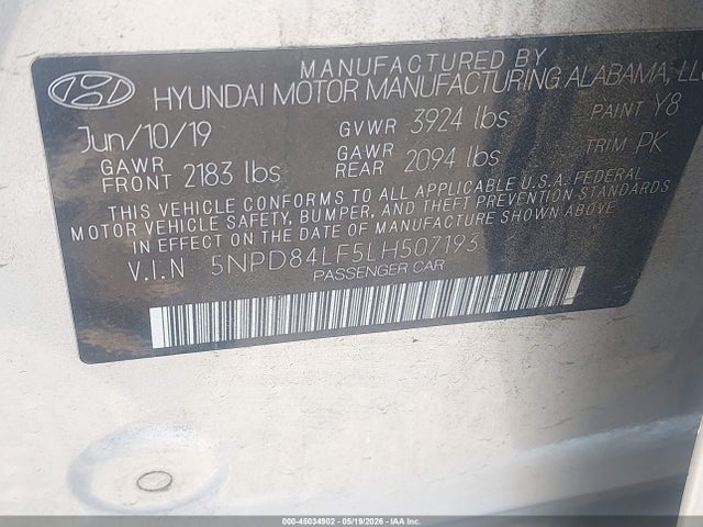 Hyundai ELANTRA Sel