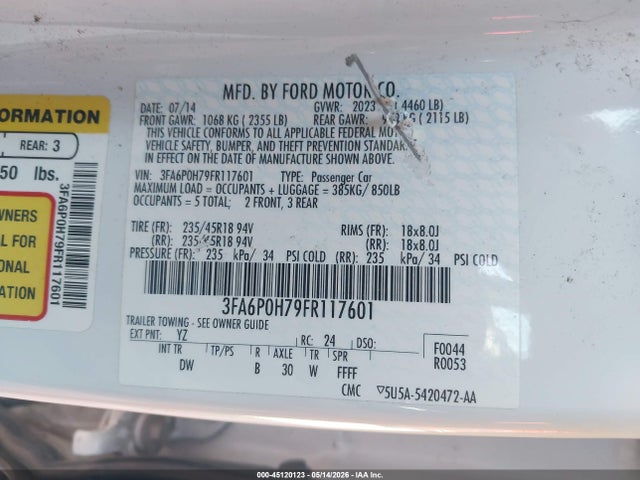 Ford Fusion Se
