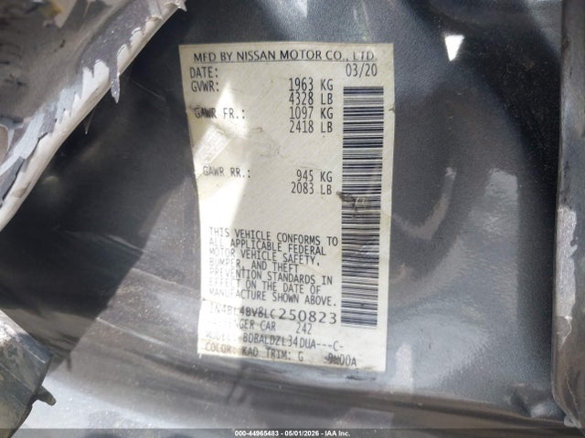Nissan Altima S Fwd