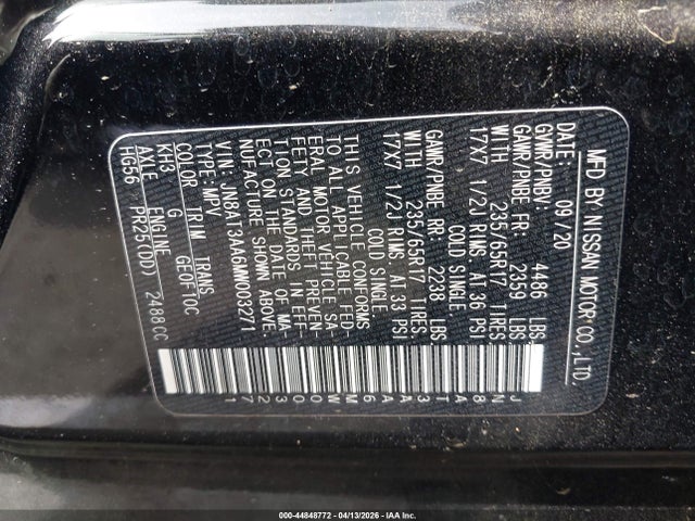 Nissan Rogue S Fwd