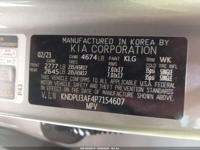 Kia Sportage Lx