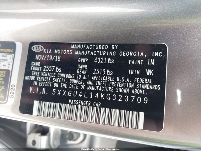 Kia Optima Ex