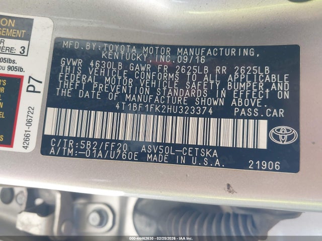 Toyota Camry Se