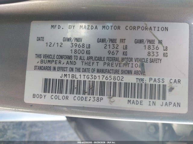 Mazda Mazda3 I Sv