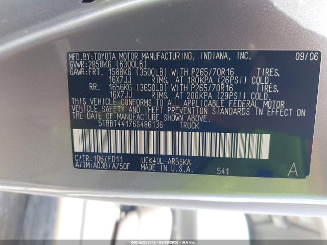 Toyota Tundra Sr5 V8