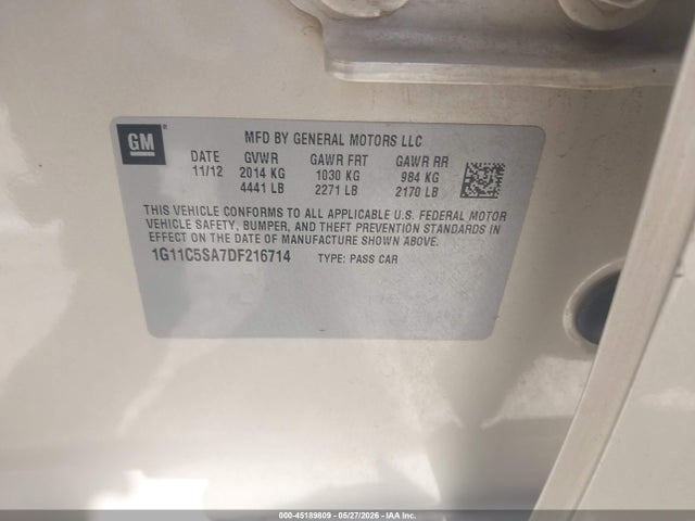 Chevrolet Malibu 1lt