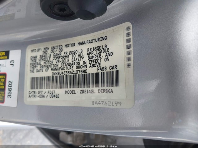 Toyota Corolla S