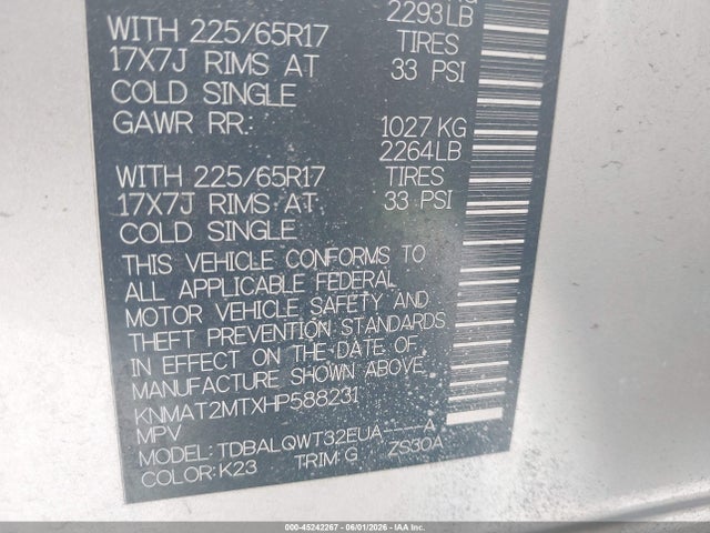 Nissan Rogue Sv