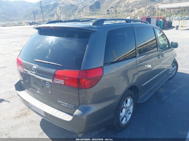 Toyota Sienna Xle Limited